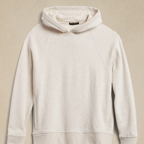 Banana Republic Cream Clean Fleece Hoodie - Picture 10 of 10